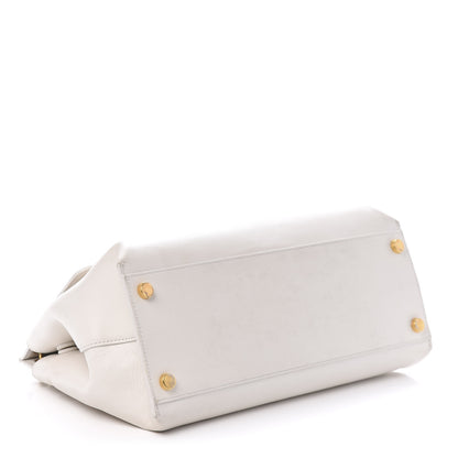 Tom Ford Calfskin Natalia Shoulder Bag Chalk 4 of 10