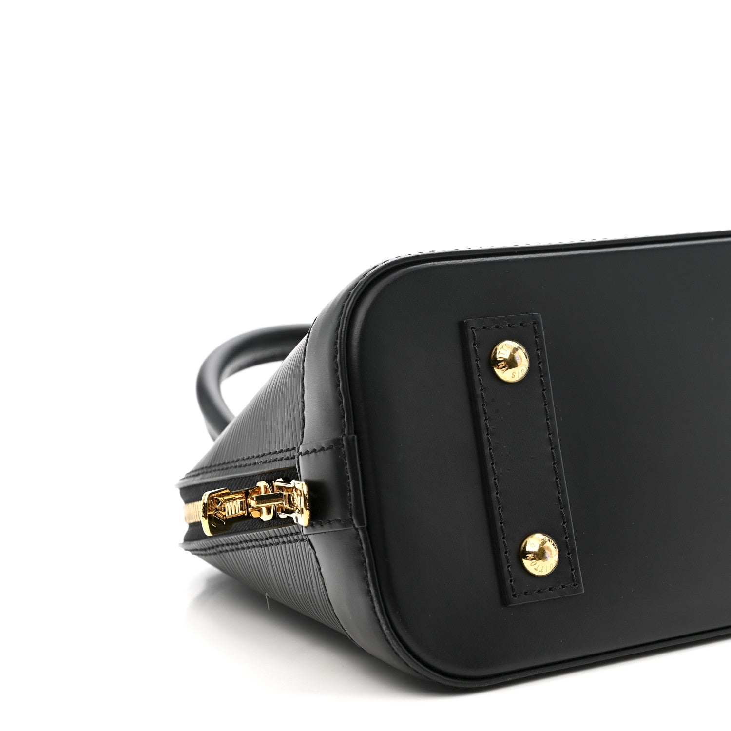 Louis Vuitton Epi Blooming Flowers Alma BB Black 8 of 9