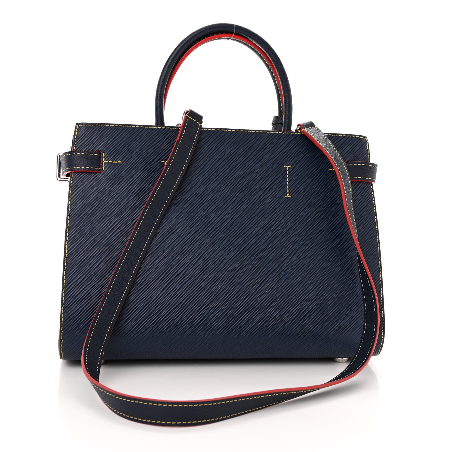 Louis Vuitton Epi Twist Tote Indigo 3 of 14