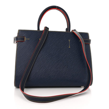 Louis Vuitton Epi Twist Tote Indigo 3 of 14