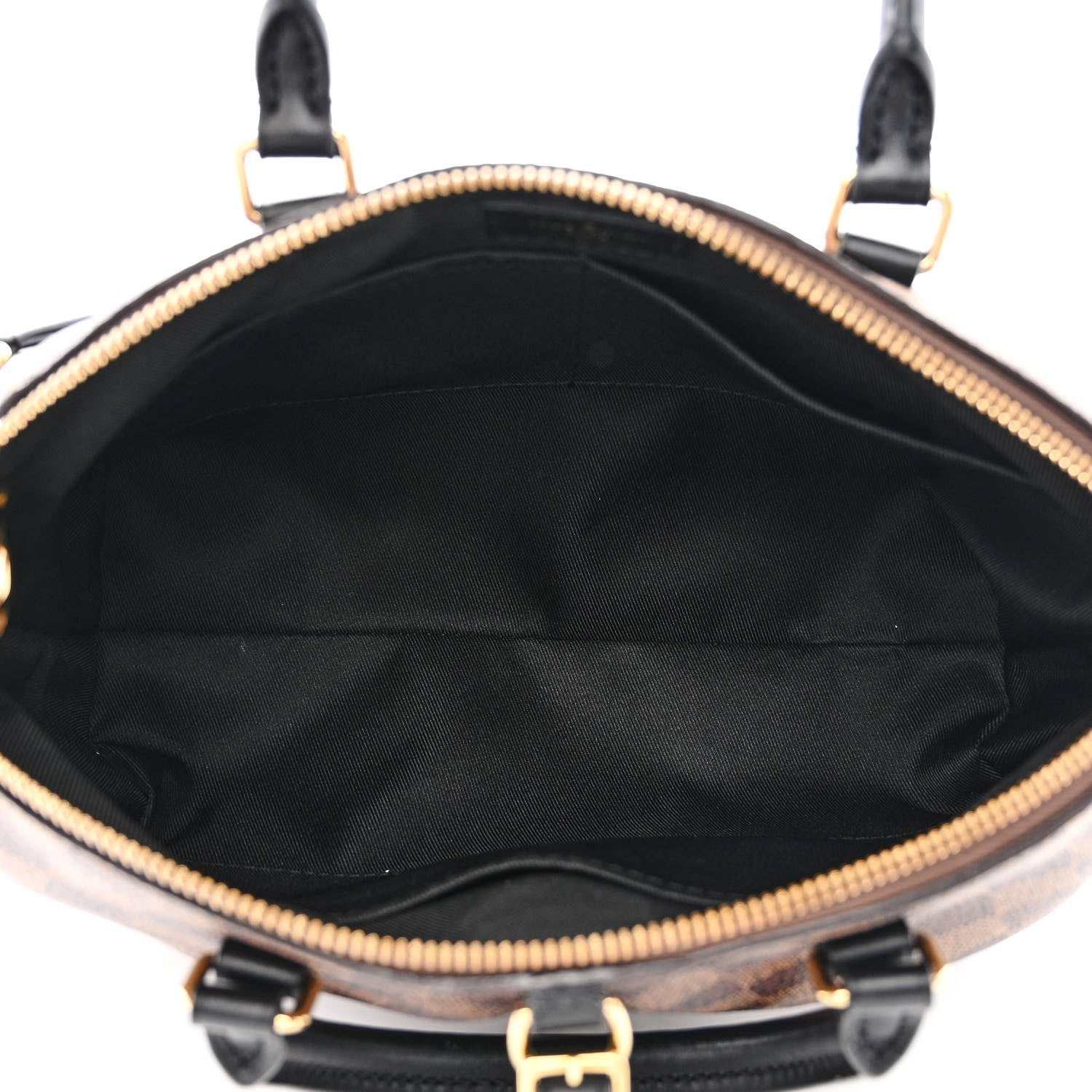 Louis Vuitton Damier Ebene Odeon Tote PM Black 5 of 10