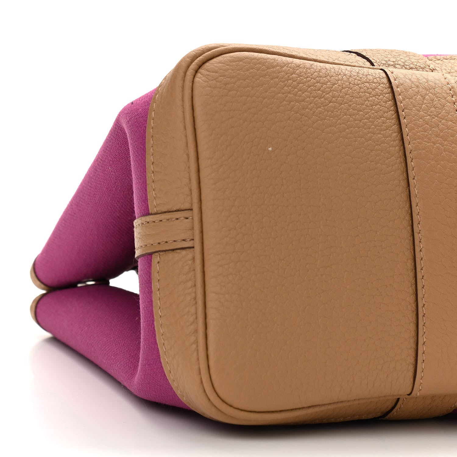 Hermes Toile Militaire Vache Country Garden Party 30 TPM Rose Pourpre Chai 9 of 11