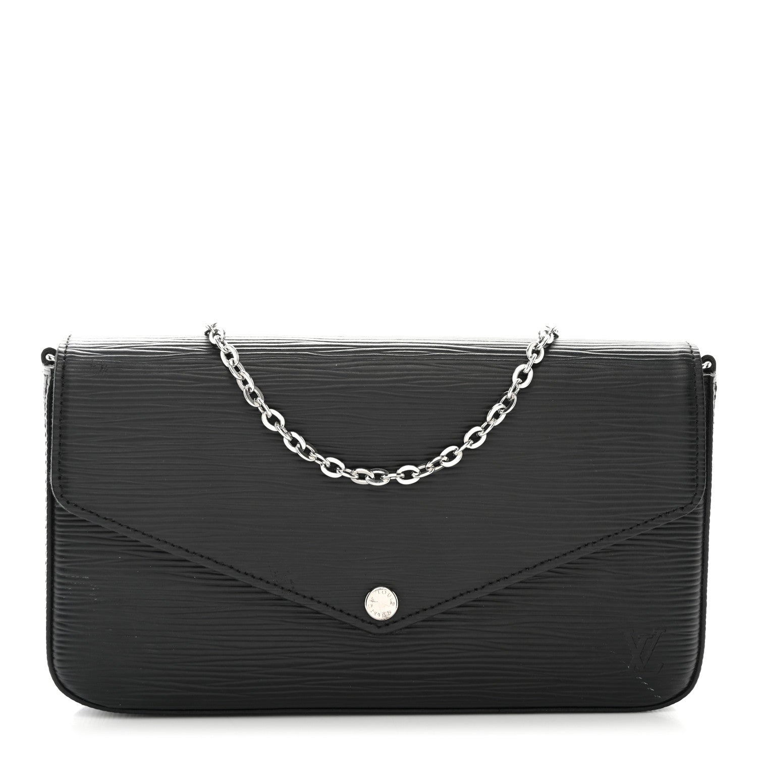 Louis Vuitton Epi Pochette Felicie Black 1 of 12