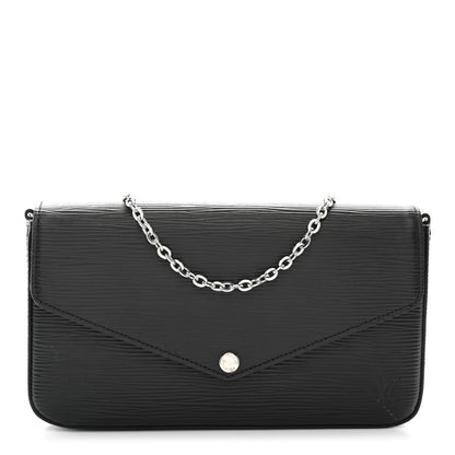 Louis Vuitton Epi Pochette Felicie Black 1 of 12
