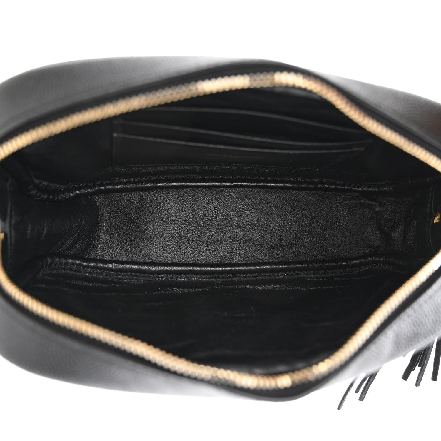 Saint Laurent Grain De Poudre Matelasse Monogram Mini Lou Camera Bag Black 5 of 10