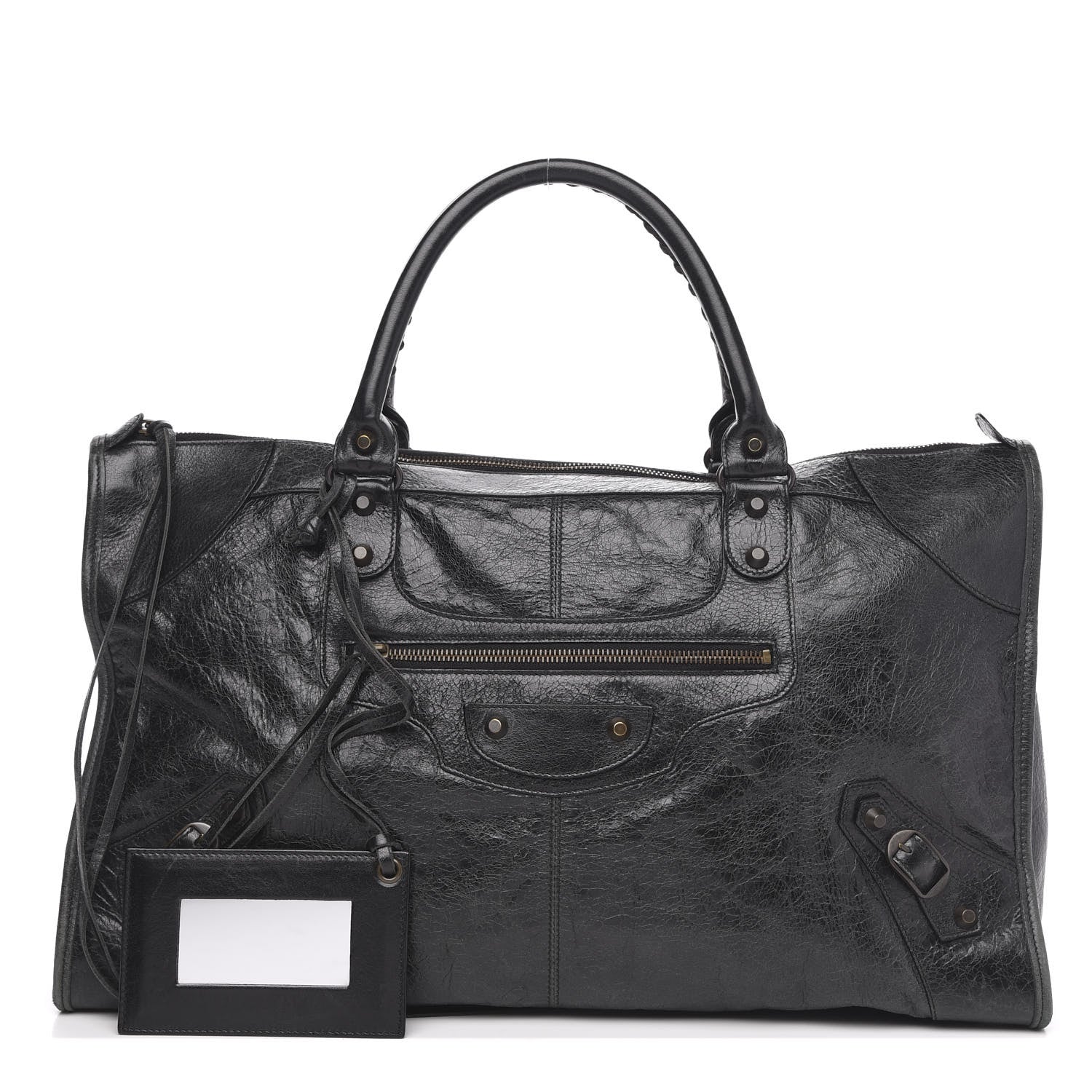 Balenciaga Agneau Classic Hardware Work Black 1 of 15