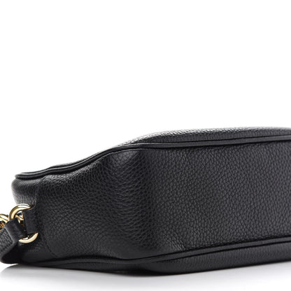 Gucci Pebbled Calfskin Small Soho Disco Bag Black 8 of 9