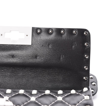 Valentino Garavani Lambskin Small Free Rockstud Spike Shoulder Bag Black 9 of 11