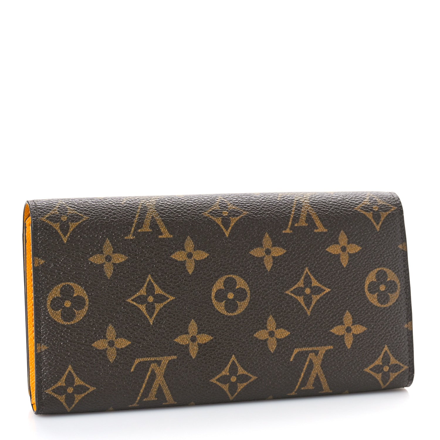 Louis Vuitton Monogram 2022 Christmas Animation Sarah Wallet Yellow 3 of 8