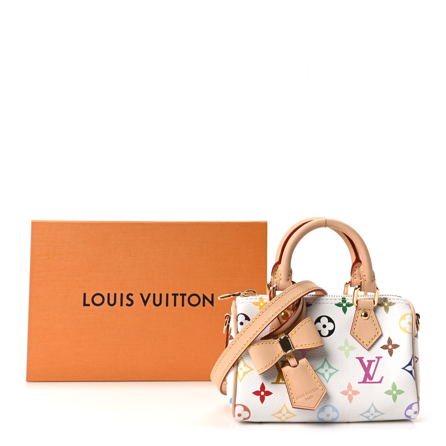 Louis Vuitton LV X TM Monogram Multicolor Nano Speedy White 9 of 9