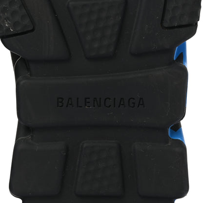 Balenciaga Neoprene Knit Mens Speed Graffiti Sneakers 41 Black Blue 6 of 8