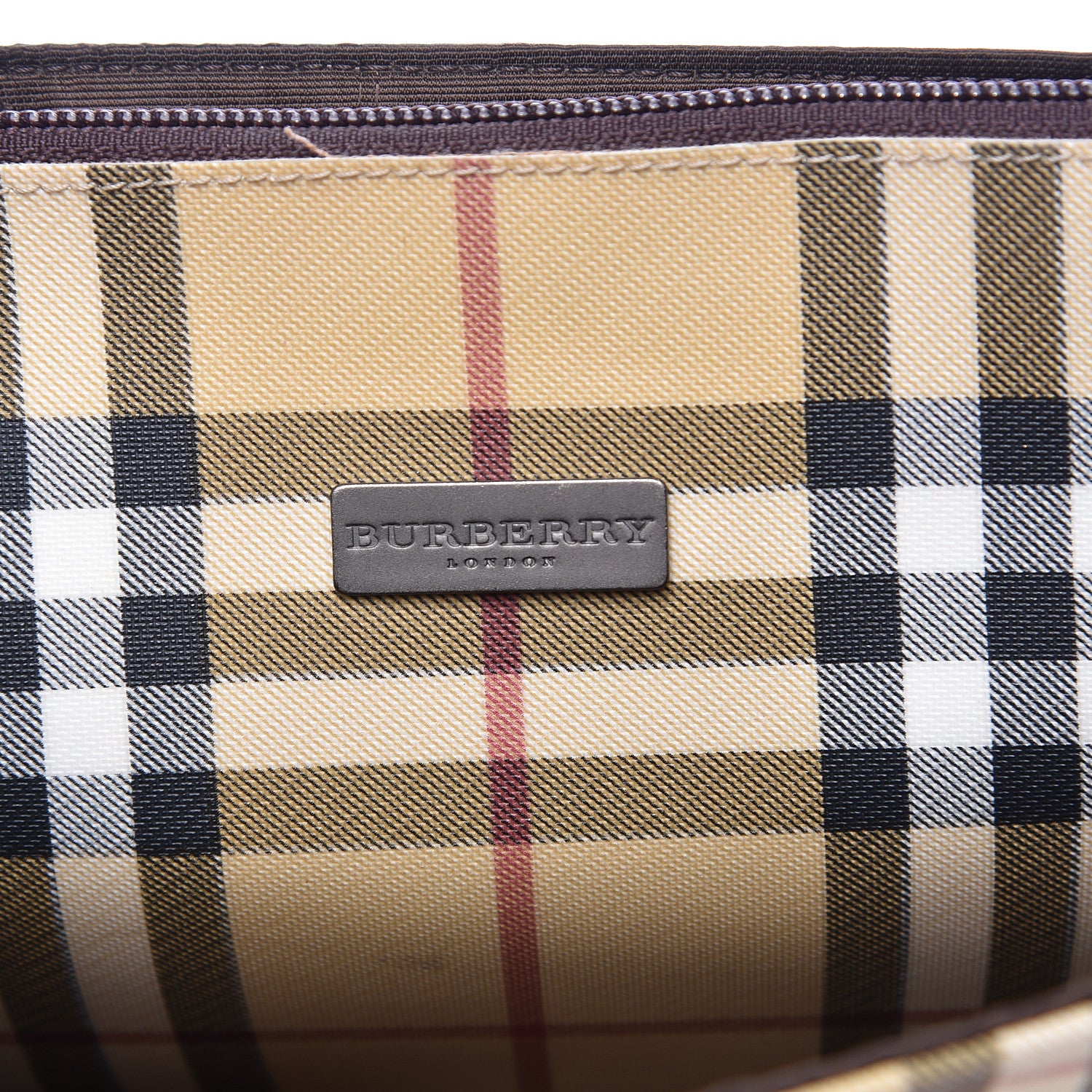 Burberry House Check Messenger Bag Brown 7 of 17
