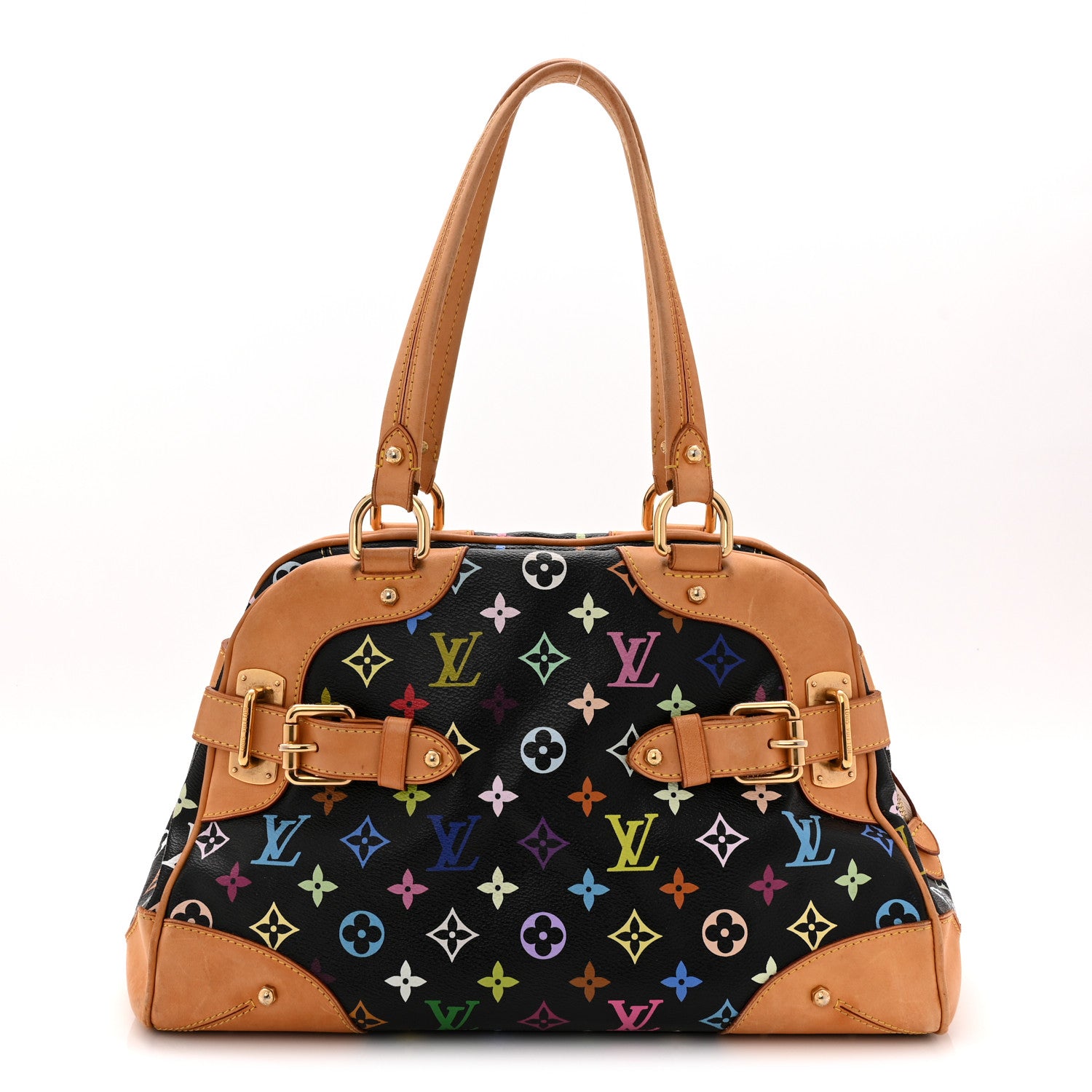 Louis Vuitton Monogram Multicolor Claudia Black 1 of 9