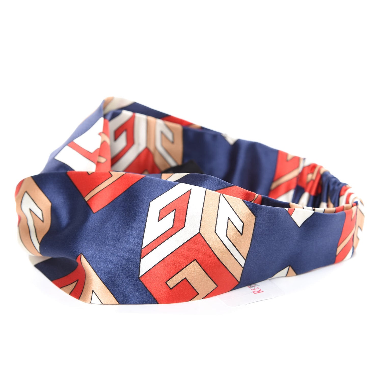 Silk GG Wallpaper Duchess Headband Royal Blue Red