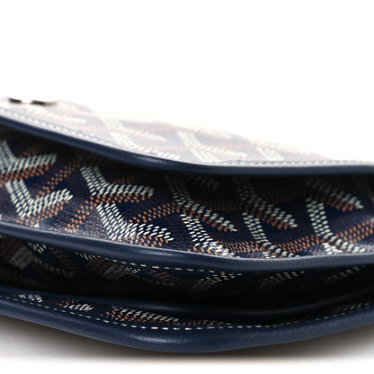 Goyard Goyardine Plumet Wallet Clutch Navy 9 of 9
