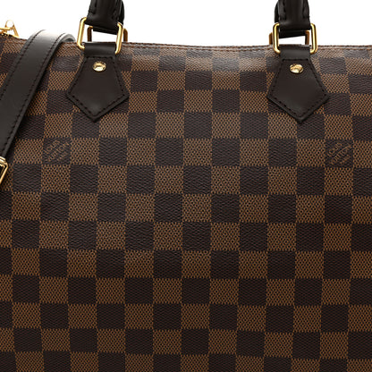 Louis Vuitton Damier Ebene Speedy Bandouliere 30 7 of 9