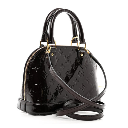 Louis Vuitton LOUIS VUITTON Vernis Alma BB Amarante 3 of 9