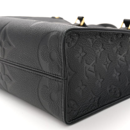 Louis Vuitton Empreinte Monogram Giant Onthego PM Black 9 of 9