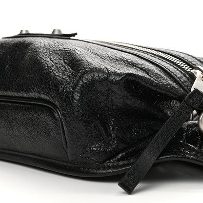 Balenciaga Lambskin Classic Hardware Neo Lift Hip Bag Black 10 of 10