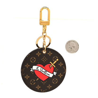 Louis Vuitton Monogram Stories Bag Charm Key Holder 2 of 3