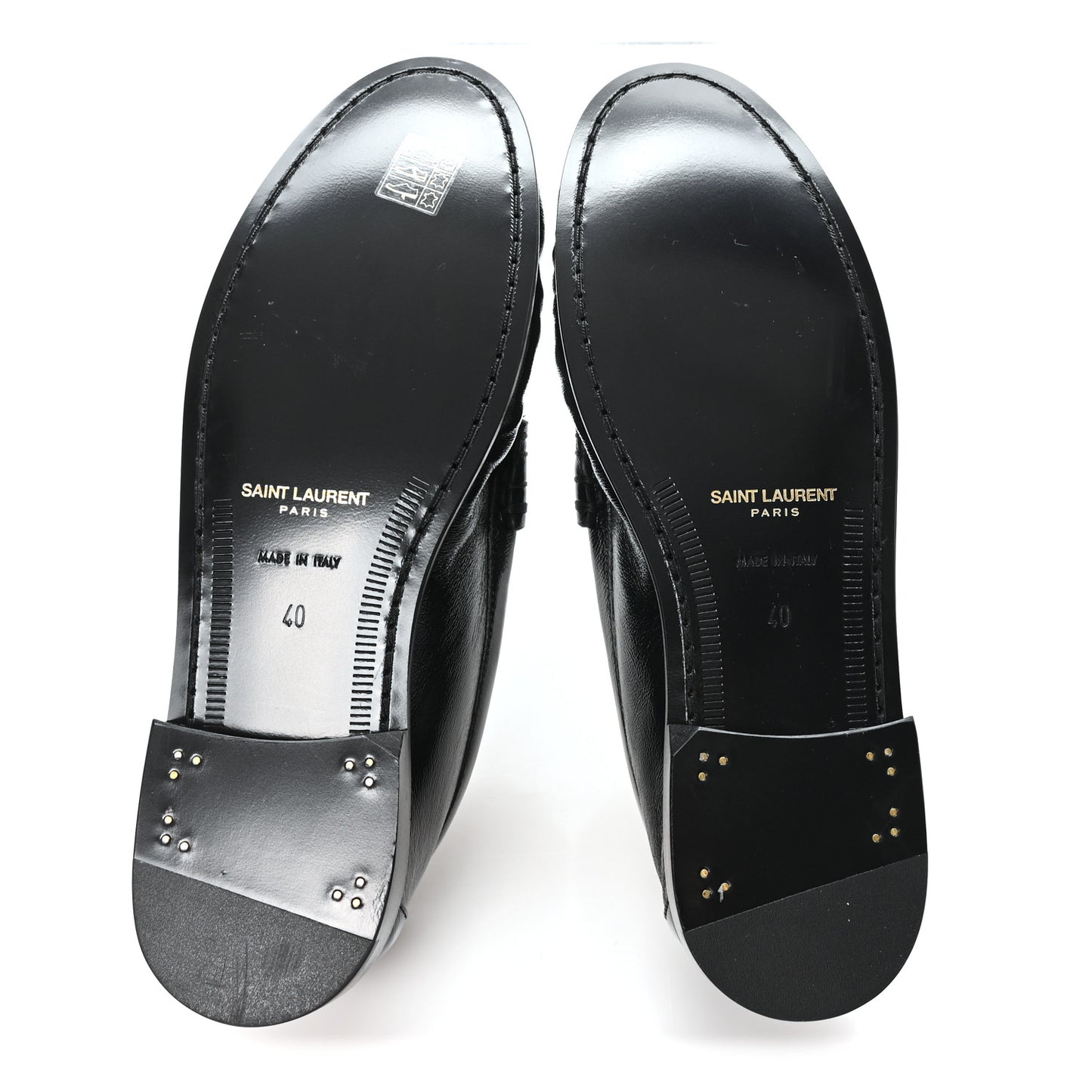 Radiance Calfskin Le Loafer 15 Moccasin 40 Black