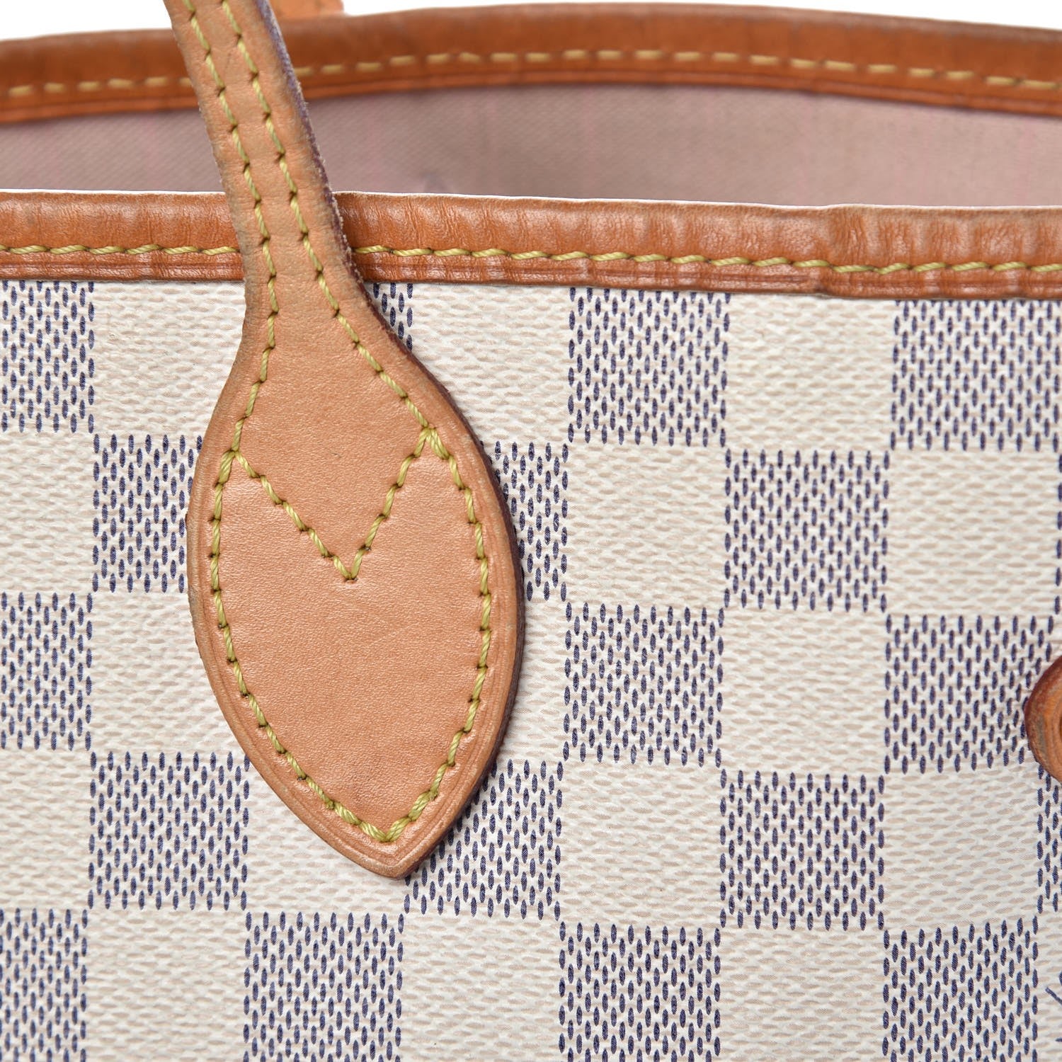 Louis Vuitton Damier Azur Neo Neverfull MM Rose Ballerine 13 of 13