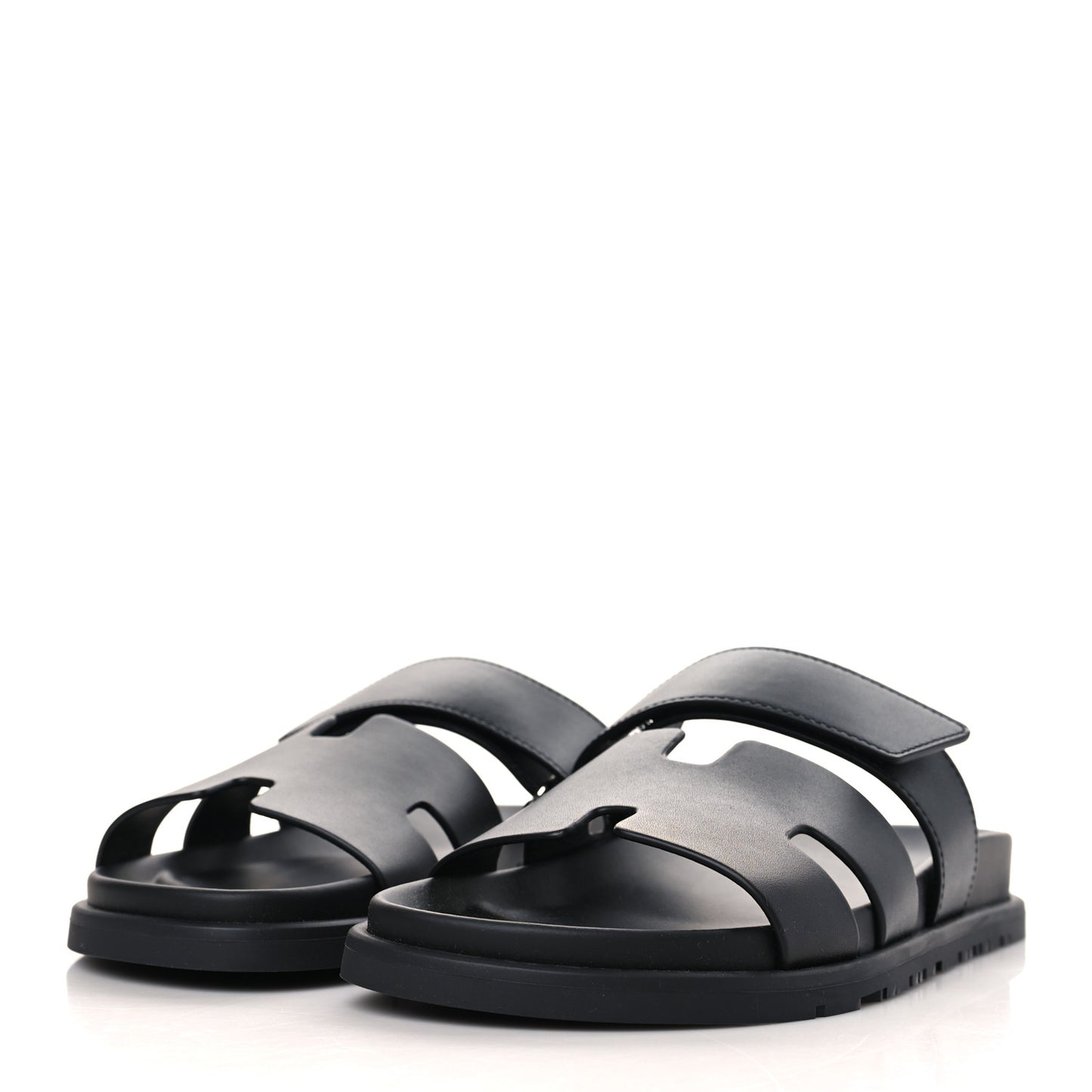 Calfskin Womens Chypre Sandals 39 Black