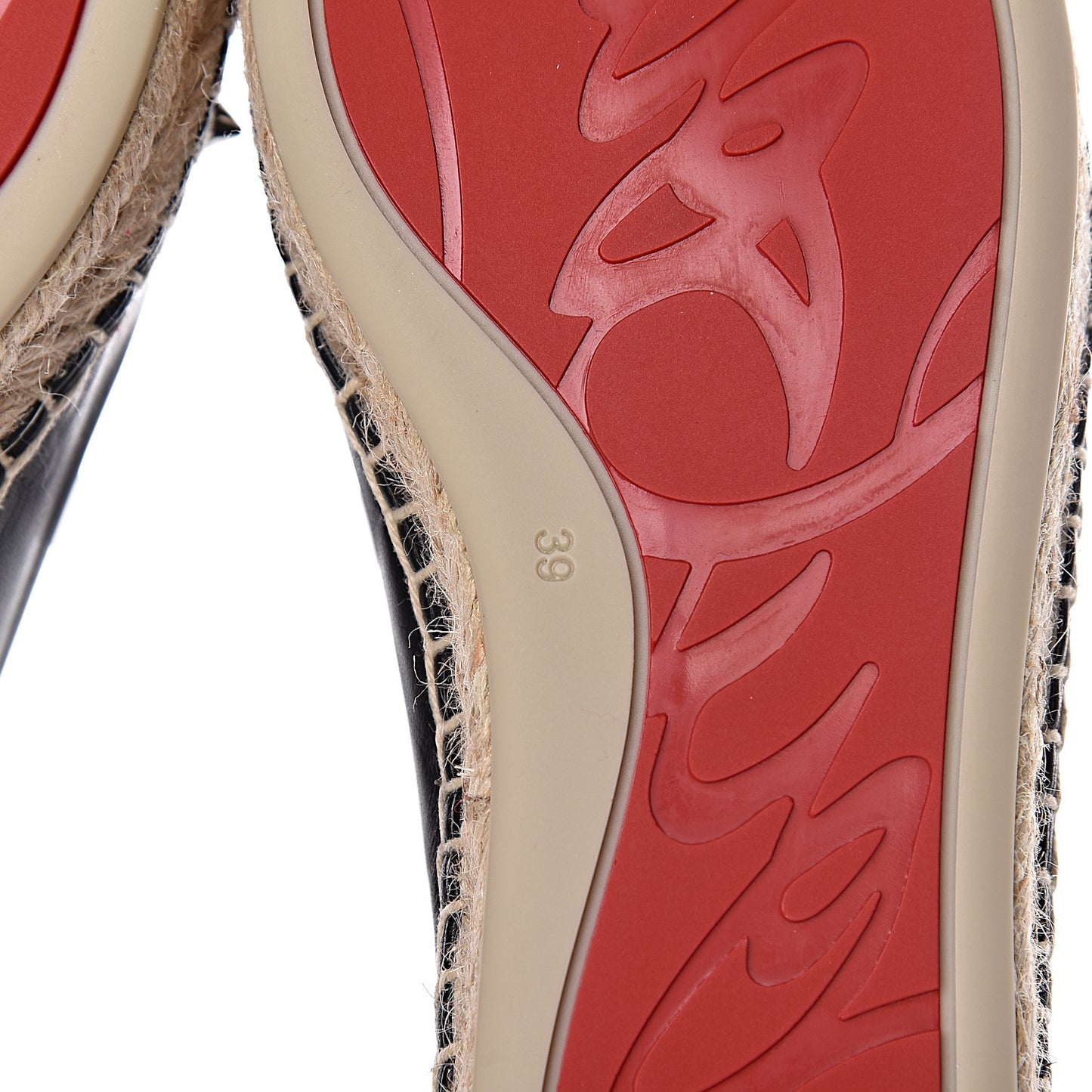 Nappa Aliochette Espadrilles 39 Black