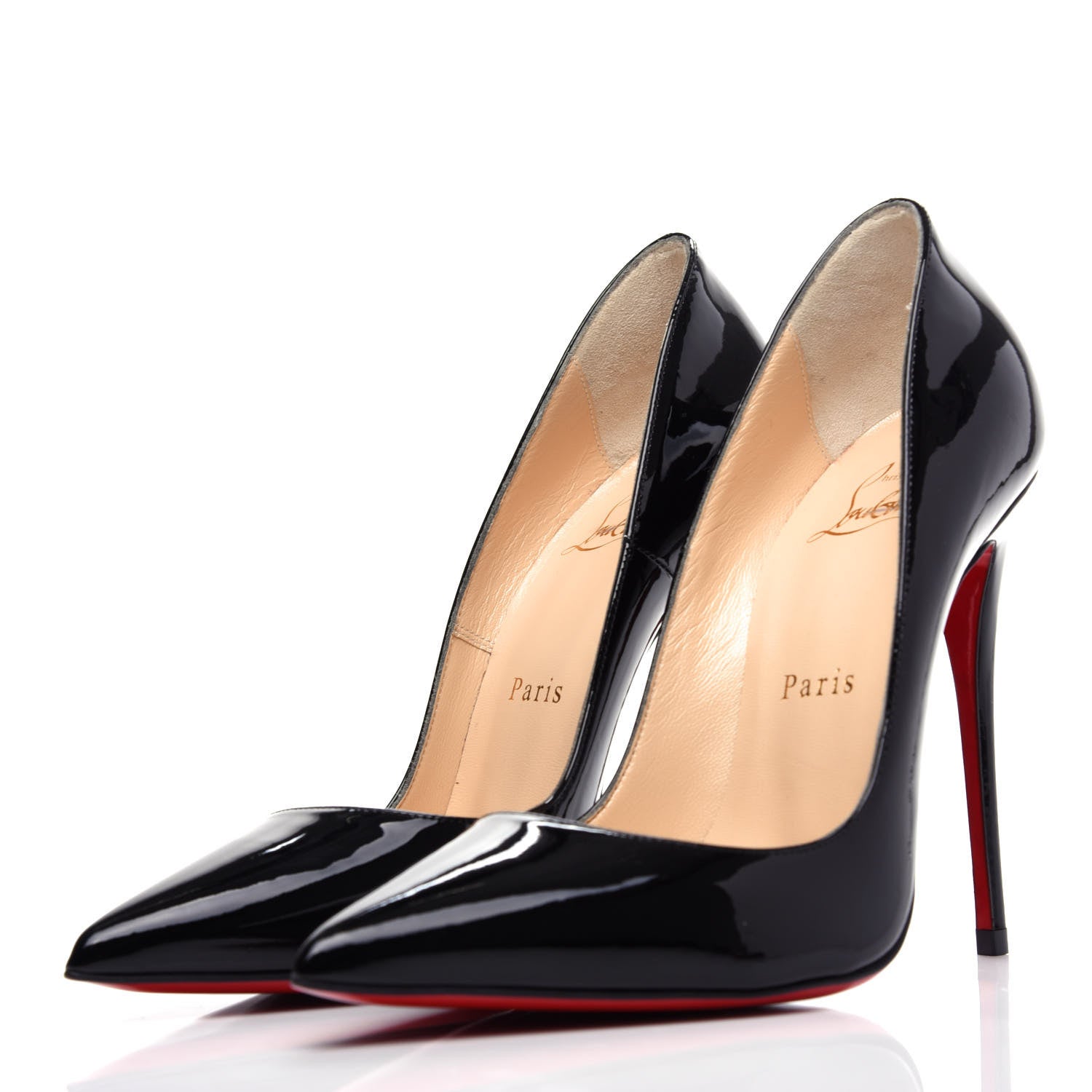 Christian Louboutin Patent So Kate 120 Pumps 36 Black 3 of 10