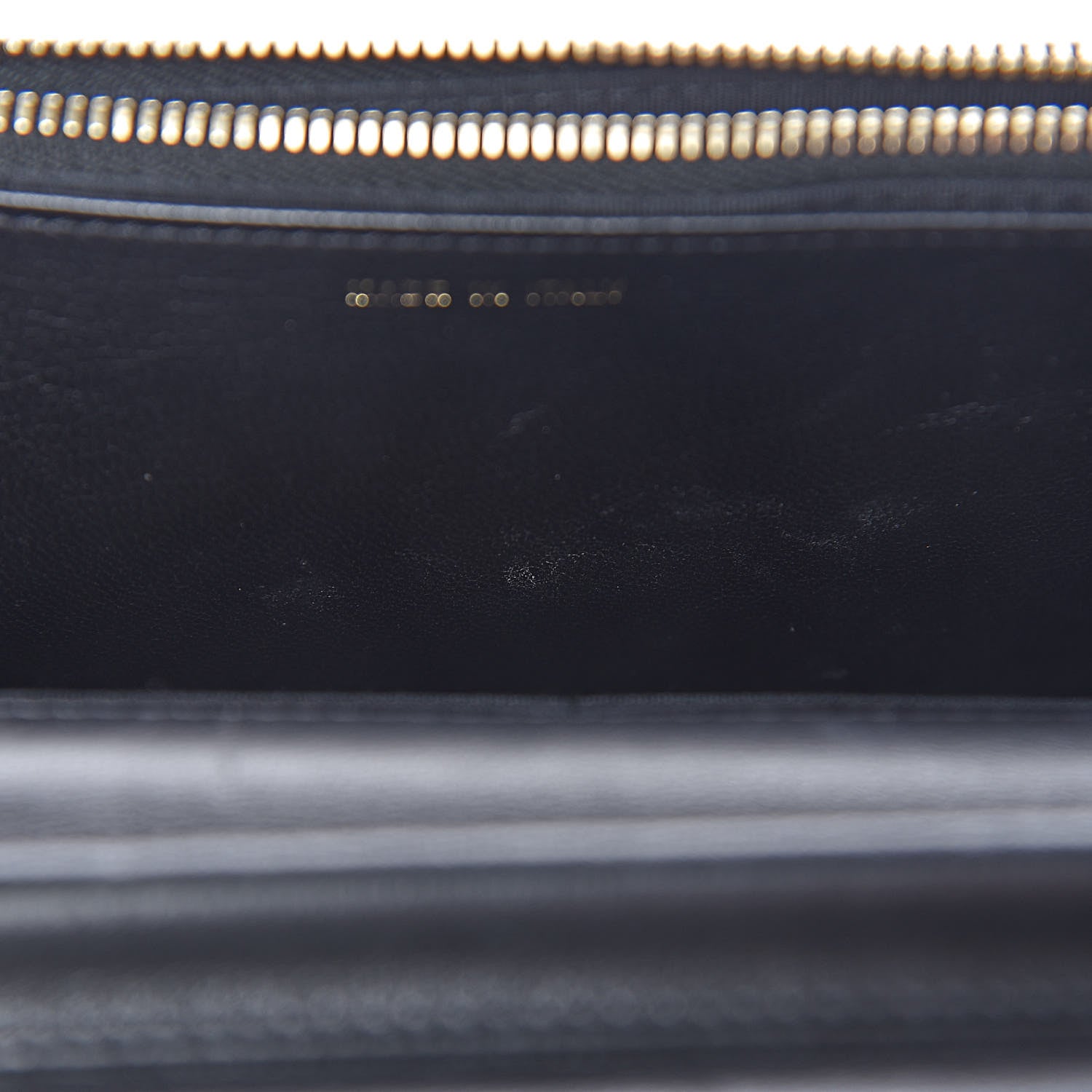 Chanel Lambskin Quilted Golden Class Wallet on Chain WOC Black 9 of 22