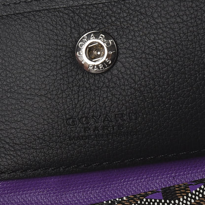 Goyard Goyardine Saint Louis Claire Voie PM Black Violet 8 of 9