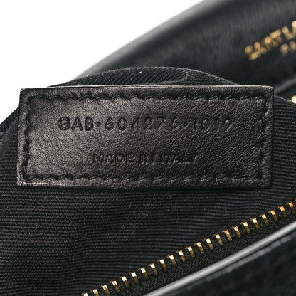 Saint Laurent Suede Monogram Tassel Kate 99 Baguette Bag Black 6 of 12