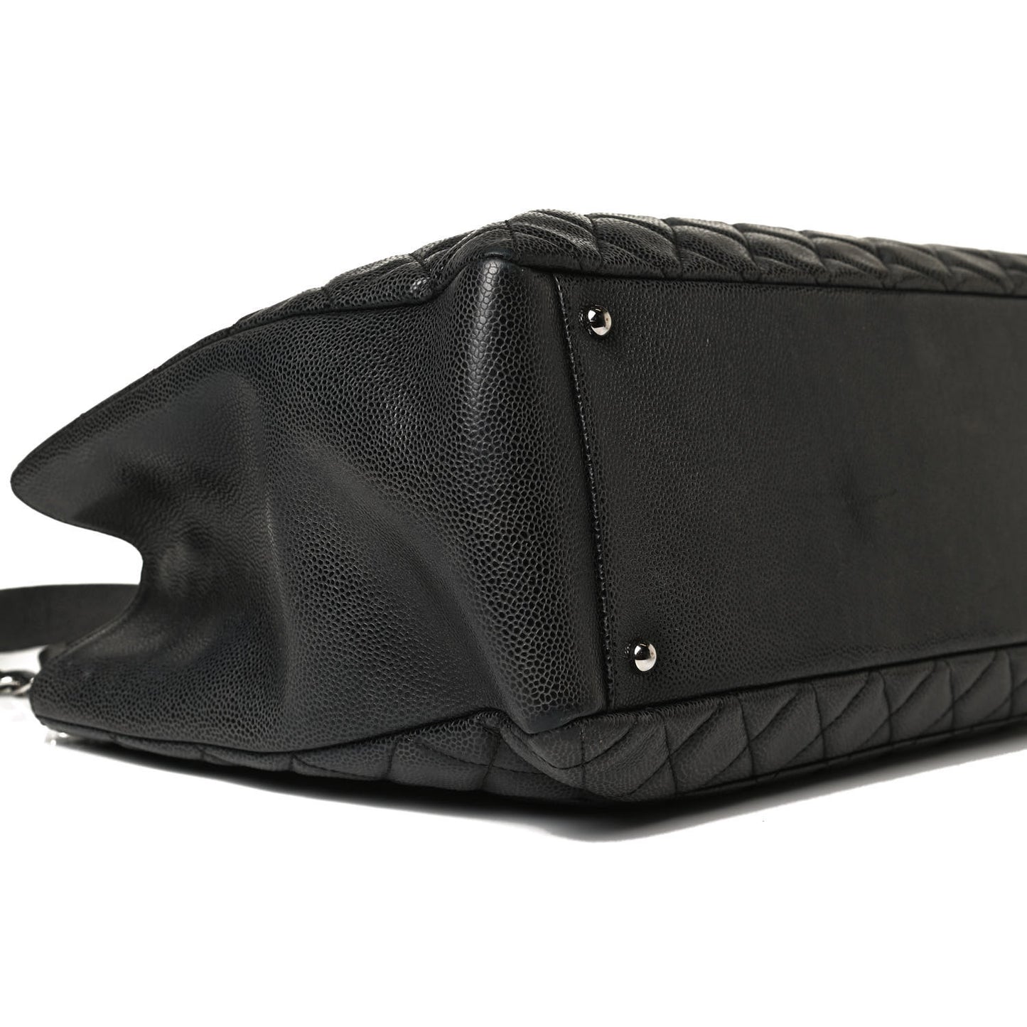 Caviar Quilted XL Grand Shopping Tote GST Black