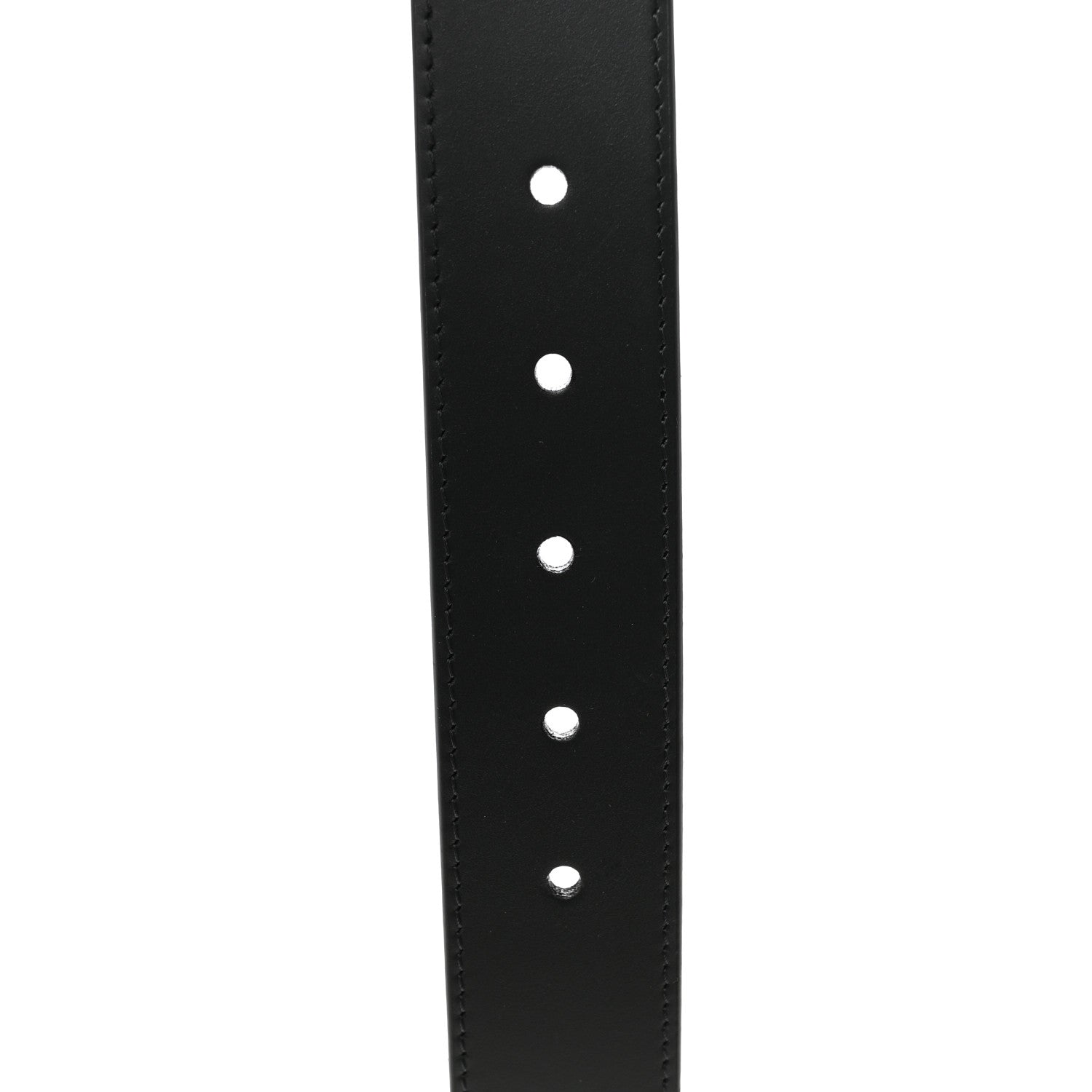 Louis Vuitton Calfskin Vendome 35mm Uniform Belt 100 40 Black 5 of 5