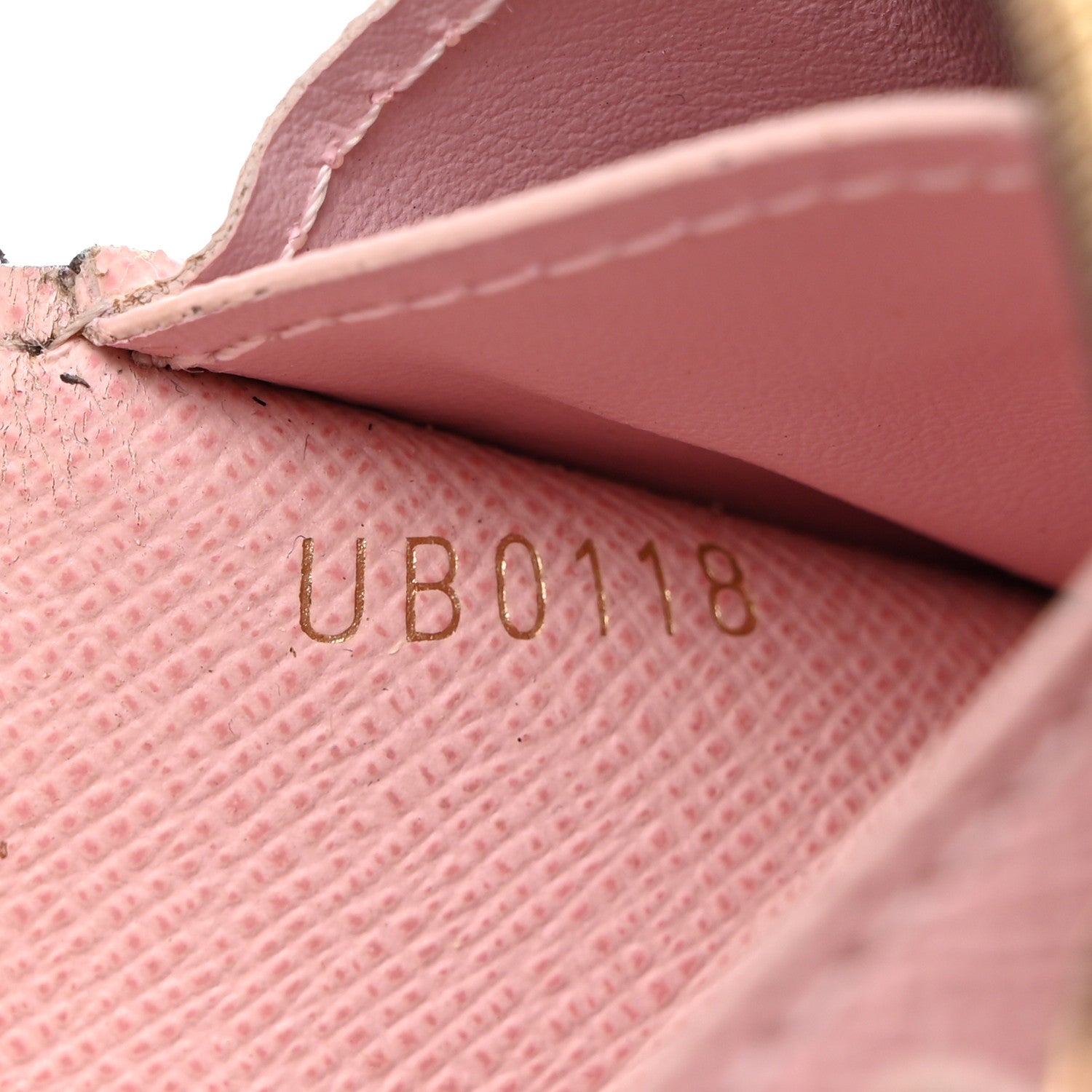 Louis Vuitton Damier Ebene Rosalie Coin Purse Rose Ballerine 7 of 8