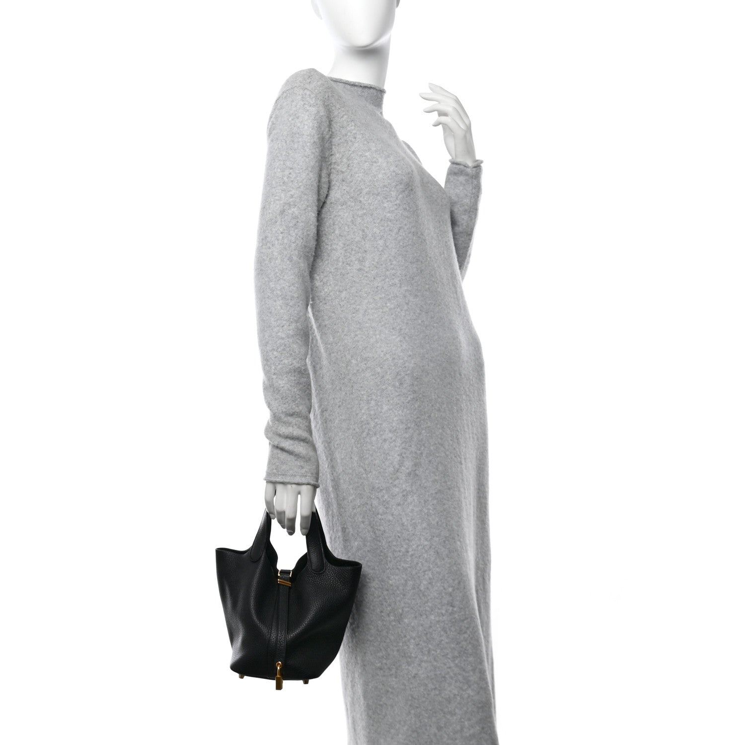 Hermes Taurillon Clemence Picotin Lock 18 PM Black 2 of 14