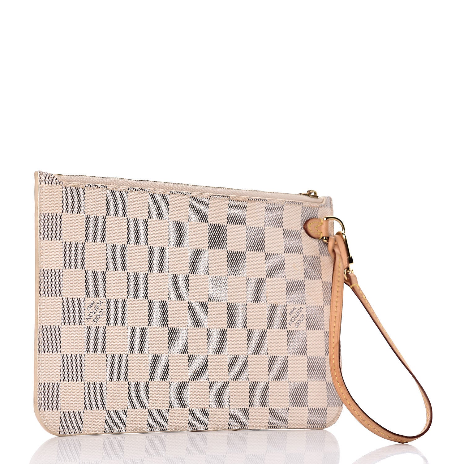 Louis Vuitton Damier Azur Neverfull MM GM Pochette 3 of 10