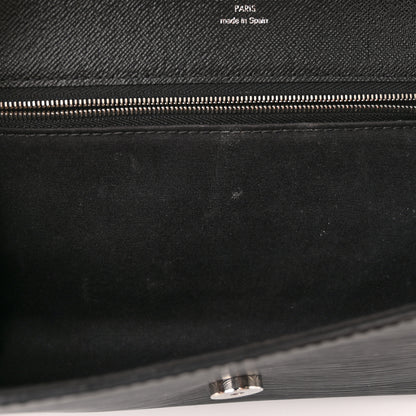 Louis Vuitton Epi Clery Black 11 of 12
