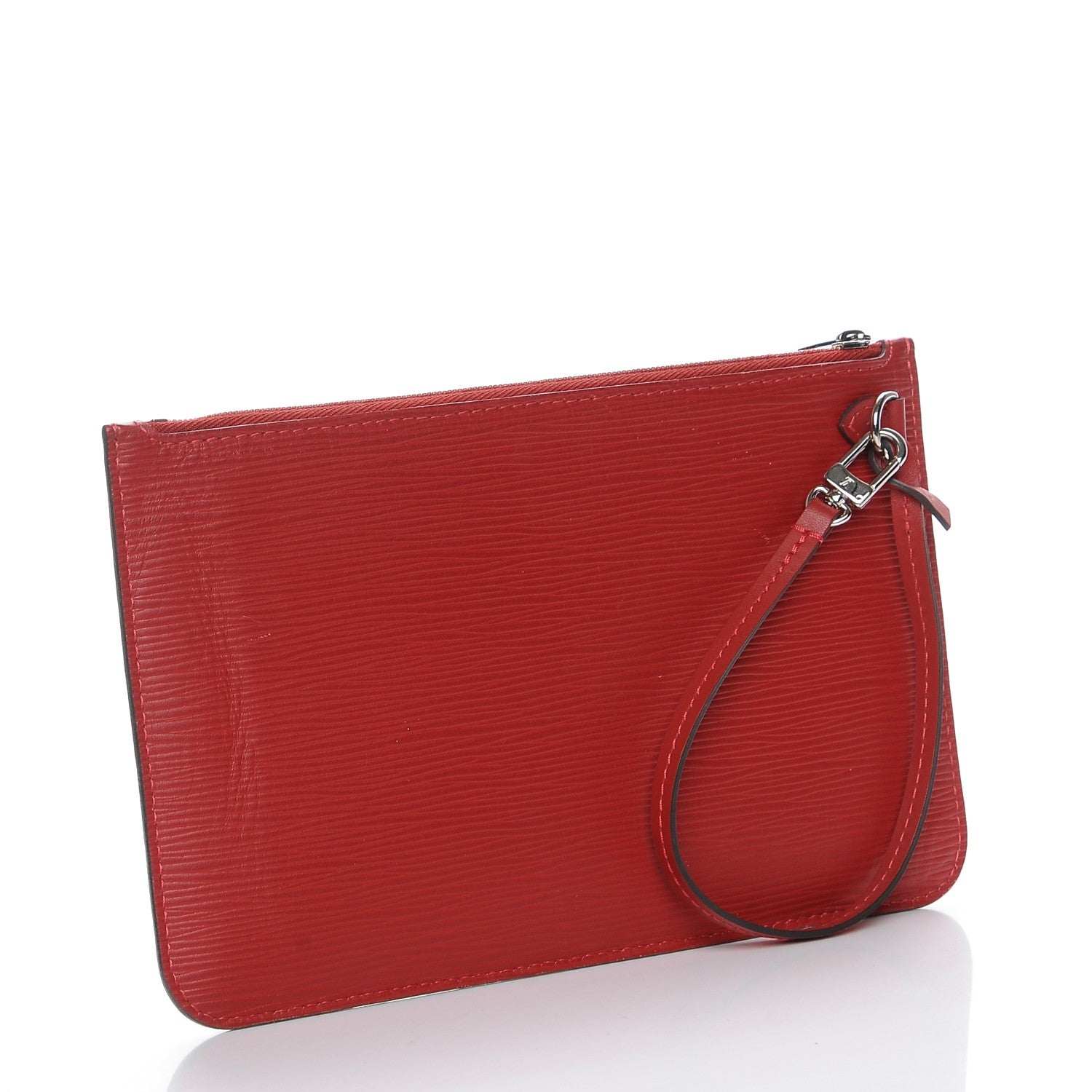 Louis Vuitton Epi Neverfull MM GM Pochette Carmine 3 of 9