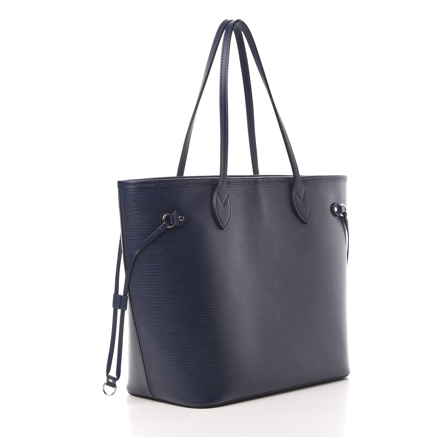 Louis Vuitton Epi Neverfull MM Indigo 4 of 11