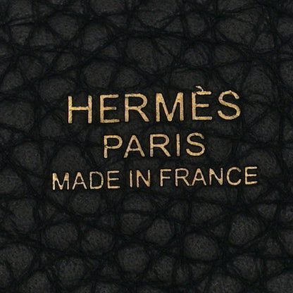 Hermes Taurillon Clemence Picotin Lock 22 MM Black 6 of 11