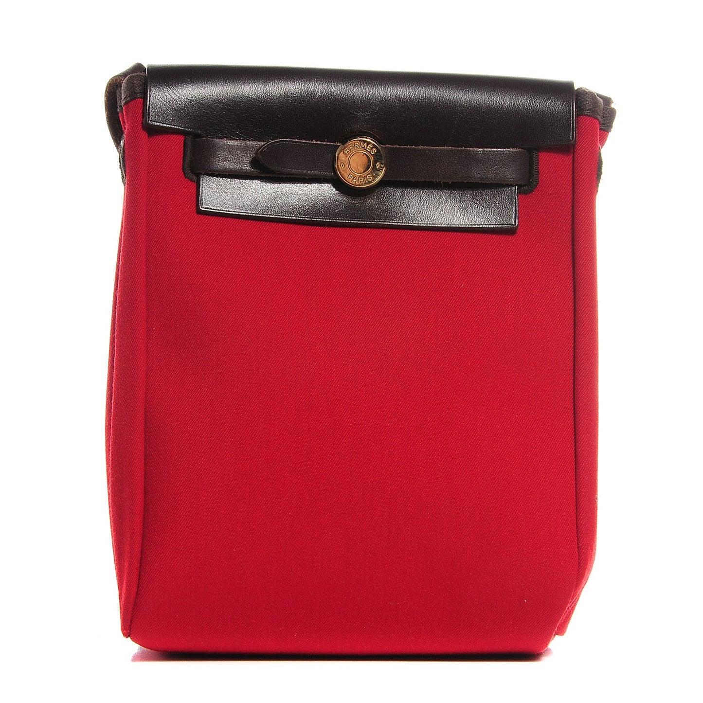 Vache Calfskin Toile Herbag TPM Red Orange