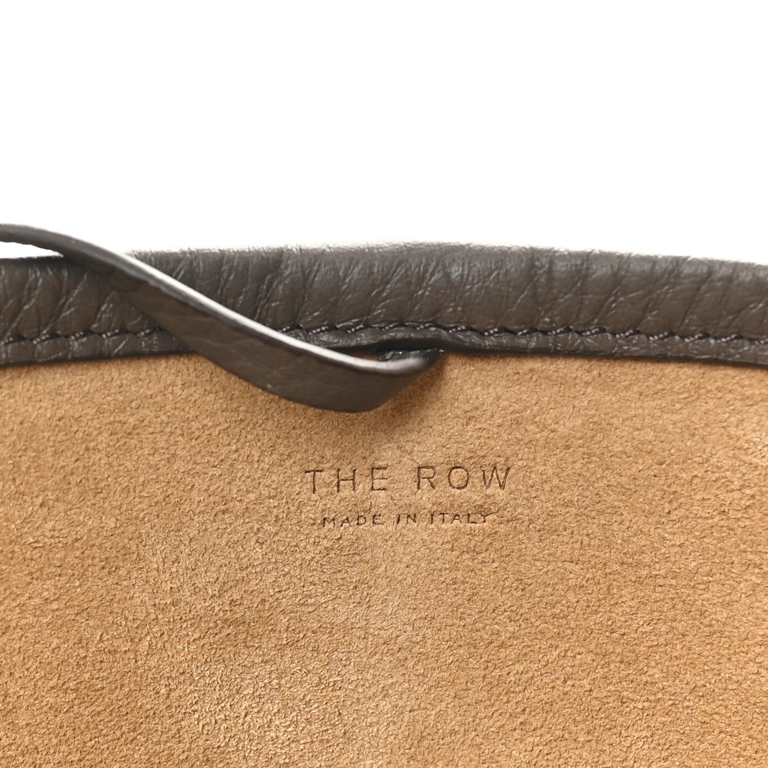 The Row Grained Calfskin Small N/S Park Tote Elephant 6 of 9