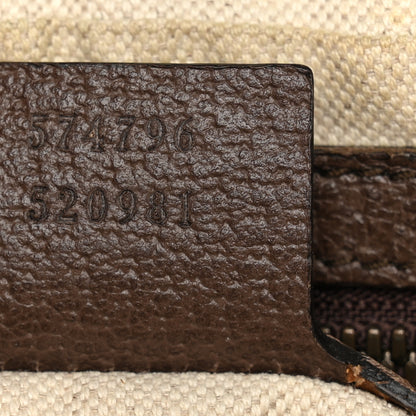 Gucci Soft GG Supreme Monogram Medium Ophidia Belt Bag Dark Brown 7 of 13