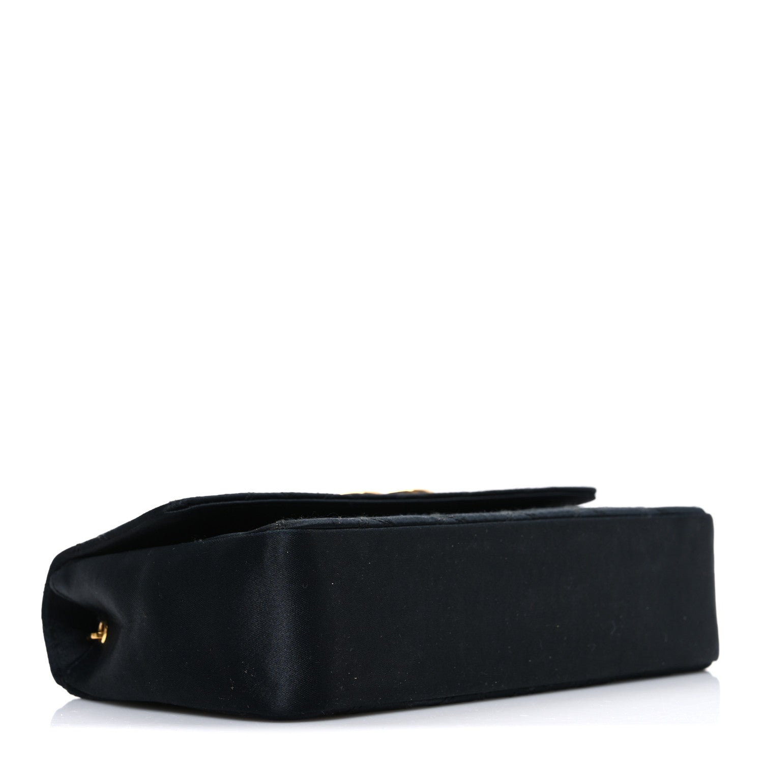 Chanel Satin Quilted Mini Single Flap Black 4 of 12