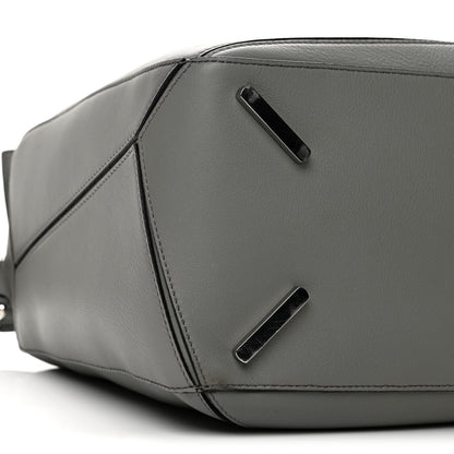 Loewe Grained Calfskin Large Puzzle Bag Asphalt Grey 9 of 10