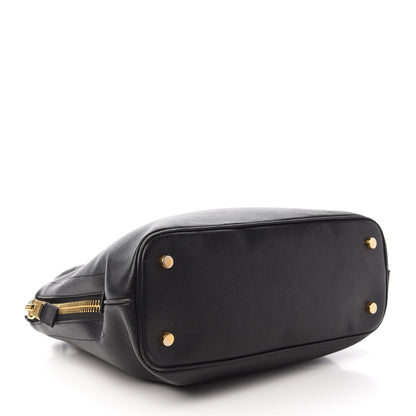 Tom Ford Pebbled Calfskin Medium Jennifer Zip Tote Black 4 of 10