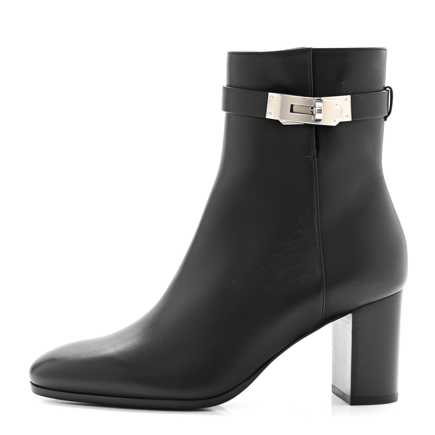 Calfskin Saint Germain Ankle Boots 36.5 Black