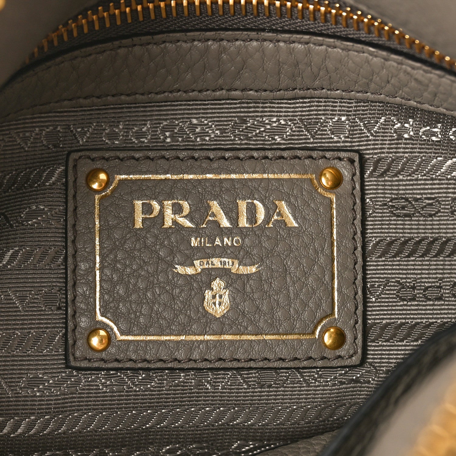 Prada Vitello Phenix Shoulder Bag Argilla 6 of 9