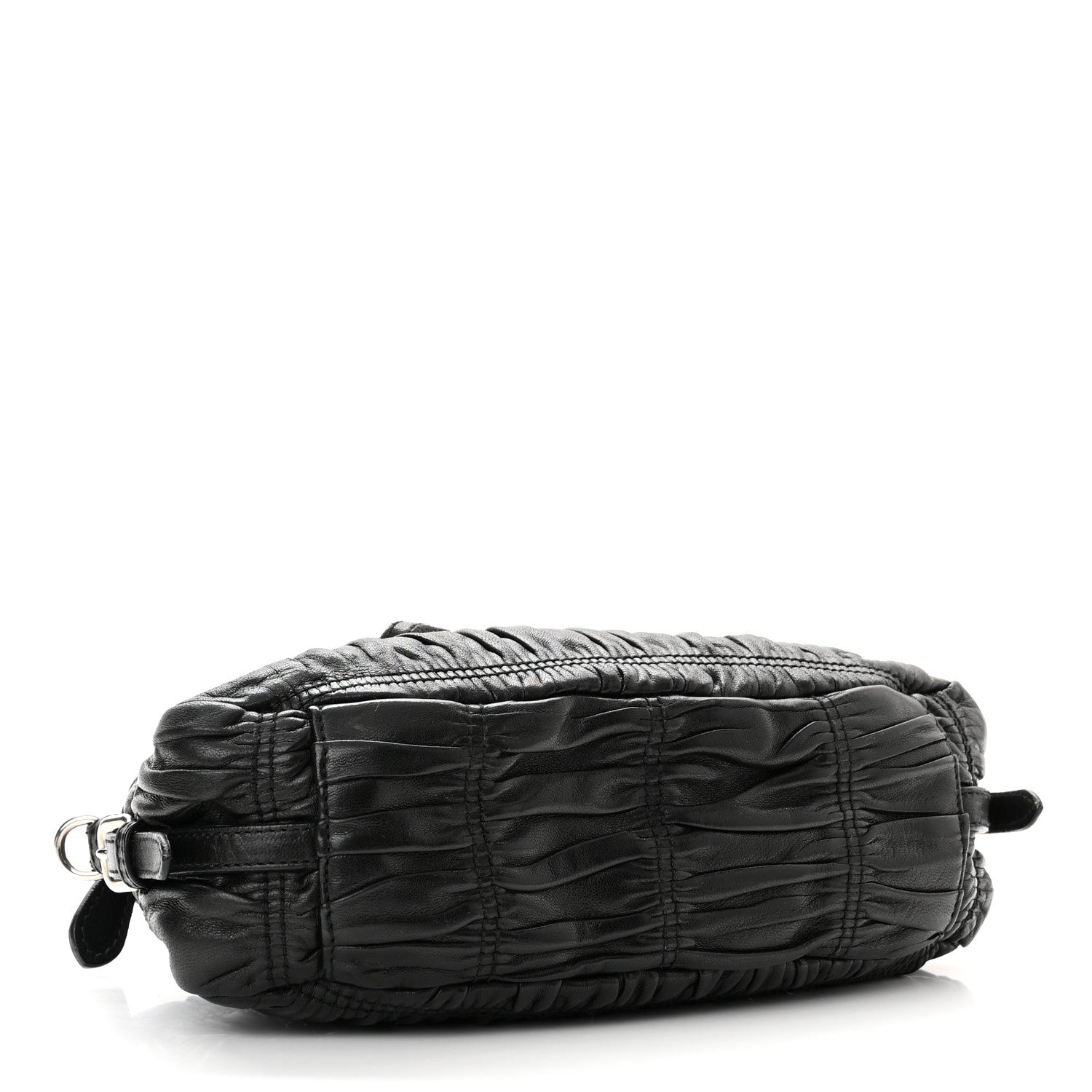 Prada Nappa Gaufre Tote Black 3 of 11
